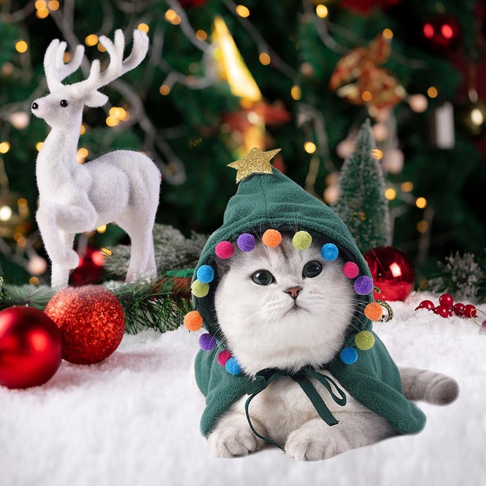 Cute Christmas Cat Capes